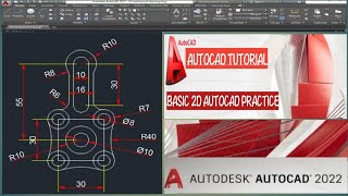 AUTOCAD BASIC 2D DRAWING PRACTICE ll 2D autocad drawing practice II SARC TECH