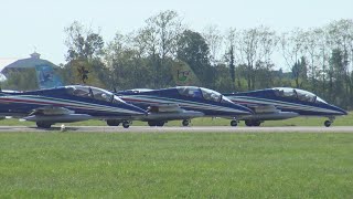 FRECCE TRICOLORI - AEROPORTO DI RIVOLTO 18/08/2023 (PARTENZA)