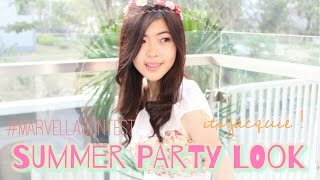 Summer Party Makeup Tutorial #MARVELLACONTEST | ☛