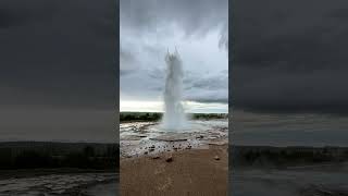 16  Wendells Wanderings - Iceland 2023 - Haukadalur Valley - Geysir in slow motion