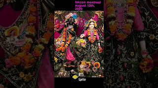 Iskcon montreal august 12th, 2020