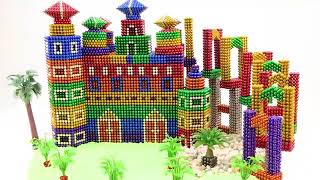 Building giant House with Magnet Balls