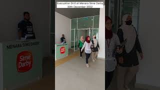 Knight Frank Property Management : Evacuation Drill at Menara Sime Darby 30/12/2022