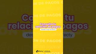 Recuerda 😎 que puedes consultar tu relación de pagos desde nuestra App Mi efecty.📱