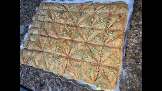 EASY AND QUICK BAKLAVA *IN ENGLISH /أطيب وأسهل طريقة عمل بقلاوة