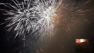 Silvesterfeuerwerk 2017 in Konradsreuth, HD + Ground Cam