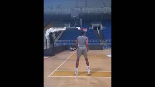 Giannis Antetokounpo Working On His Jumpshot