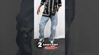 Mens Baggy Jean Pant @699/-