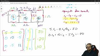 Análise de circuitos elétricos método matrizes