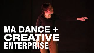 MA Dance + Creative Enterprise