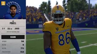 CFB25 dynasty with San Jose State S5W12 VS Kansas!