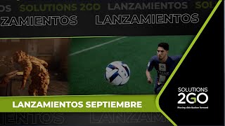 Lanzamientos Septiembre