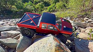 Found a Perfect Rock Crawling Spot!  Axial SCX10II