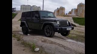 Jeep Wrangler проходит диагонали на заднем приводе благодаря электронным блокировкам