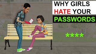 Why Girls Hate PassWords | Funny animation #funnycartooncomedy