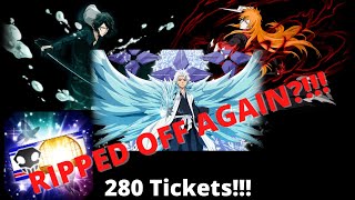 I GOT RIPPED OFF AGAIN?! Summoning on Brave Souls summon tickets| Bleach Brave Souls