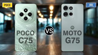 POCO C75 vs Motorola Moto G75