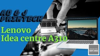 Lenovo idea centre A310 Como desarmar abrir limpiar desmontar destapar reparar arreglar