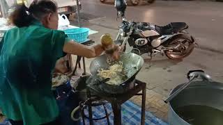 Жареный рис с яйцом - Thai Street Food