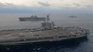 High Alert Philippines Sea Amphibious Ready Groups Abraham Lincoln Carrier Strike Maneuvers