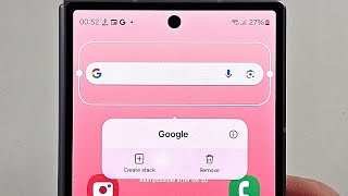 How To Remove Google Search Bar From Home Screen on Samsung Galaxy Z Fold 6