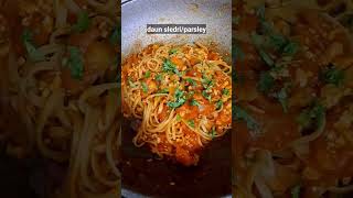 emang boleh seenak ini#masakanrumahan #spaghetti #bolognese #tomato #chicken #viral #shorts