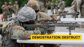 Demonstration: Destruct | 1st Regiment, Basic Camp | CST 2024