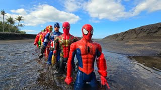 AVENGERS SUPERHERO STORY, TEAM MARVEL'S SPIDER-MAN 2 VS VENOM PS HULK VS CARNAGE VS THOR FULL MOVIE