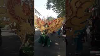 Burung Garuda Hadir di Karnaval Senori HUT RI Ke-78 2023 #shorts