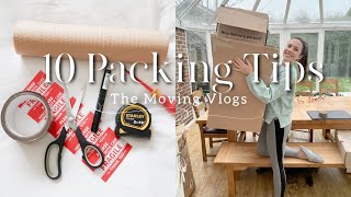 Top 10 PACKING TIPS 📦 | Money saving and sustainable hacks for moving house 🏠