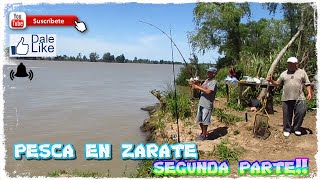 Pesca y cocina/pesca en zarate! Parte 2