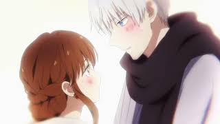 Himuro Chatches Fuyutsuki In His Arms || The Ice Guy And His Cool Female Colleague #newanime #anime