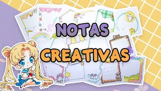 NOTAS CREATIVAS PARA APUNTES BONITOS Y TITULOS