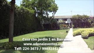 Surco 1: con catering Adonai Eventos alquiler jardin para eventos bodas matrimonios