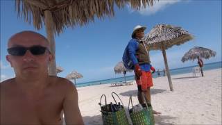 Cayo Coco - Man Selling Coconuts