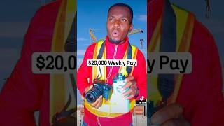 I got a $20,000 weekly pay job. #shorts #trucks #short #construction #travel