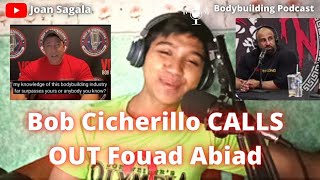 Boc Cicherillo CALLING OUT Fouad Abiad - Be a Man!