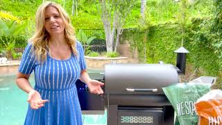 How to Perform the First Burn for a Pellet Grill w Home Improvement Expert, Kathryn Emery