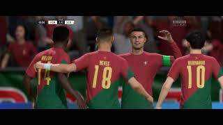 FIFA 23 4K - CR7 - Penalty + hypnose célébration -