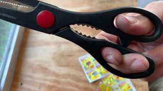 Harbor Freight Tools Free Multipurpose Scissors Review Tool 62507   FREE SCISSORS!!!