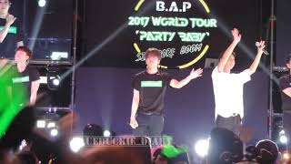 170818 - BAP Party Baby in SG - Ending