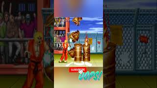 ken vs barrels        street fighter 2 champion edition