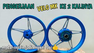 TUTORIAL MODIF VELG STANDART MX MENJADI ENGKEI‼️PNP jupiter vega