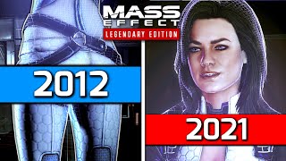 Miranda's 2nd Butt Scene in Mass Effect 3 (2012) vs Mass Effect Legendary Edition (2021)