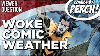 Talking comic book weather