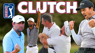 Most CLUTCH shots of 2024 on the PGA TOUR