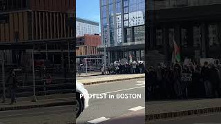 PROTEST in BOSTON ☹️