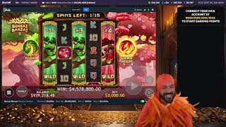 $4.8M Win on Bonsai Bonzai slot!