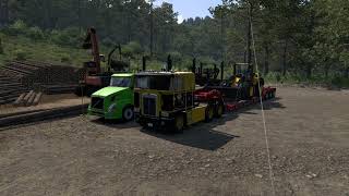 American Truck Simulator V1.51 - Kenworth K100 - Harrison (AR) to Jonesboro (AR) - 4K UHD