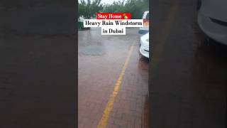 Heavy Rain in Dubai | Windstorm | Dubai | Weather